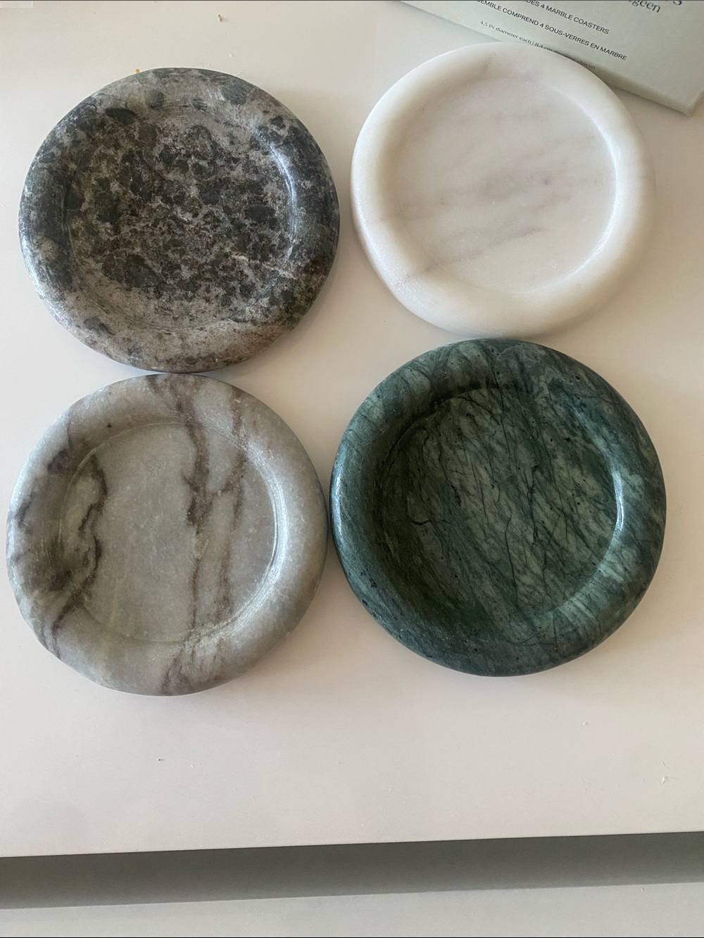 Aegean Marble Coasters - Marble Set of 4